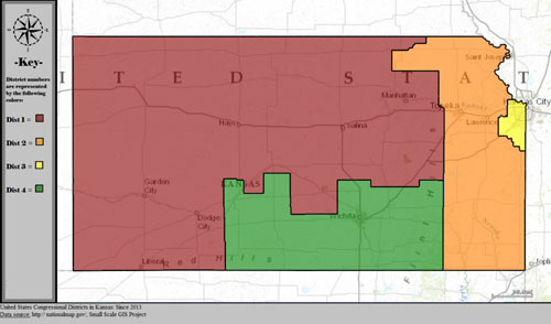 Map of Kansas