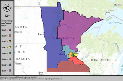 Map of Minnesota