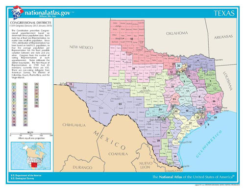 Map of Texas